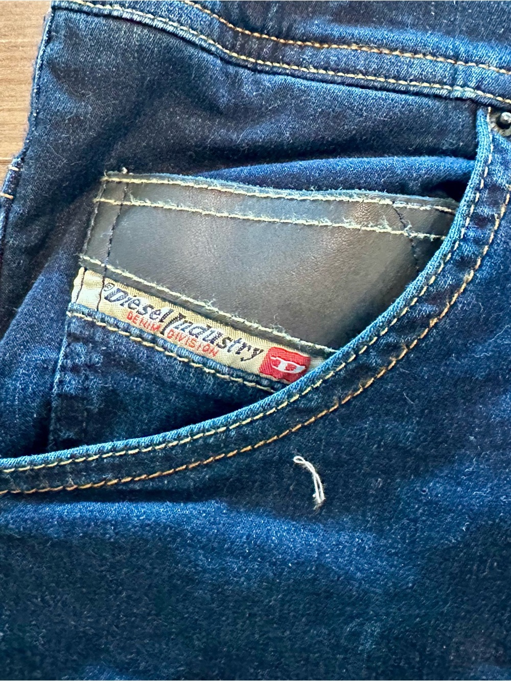 Diesel Men's Skinny Jeans in Deep Indigo Blue